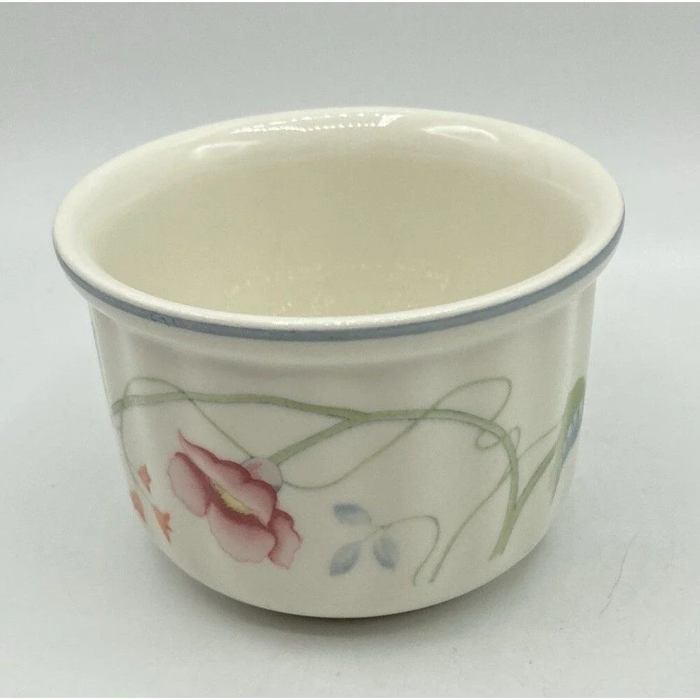6 Set Vtg Villeroy & Boch Albertina Ramekins Custard Cups 3 1/4